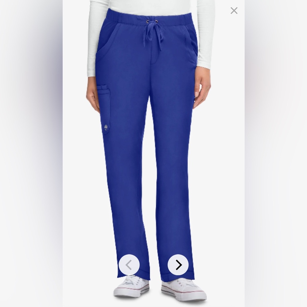 galaxy blue Healing Hands Rebecca Women's 6-Pocket STRETCH Drawstring